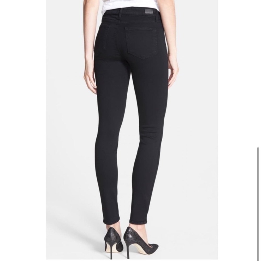 PAIGE Women's Black Skinny Jeans - Picture 2 of 4